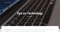 Desktop Screenshot of eyeontech.com.au